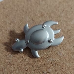 Vintage Trifari Sea Turtle Pin